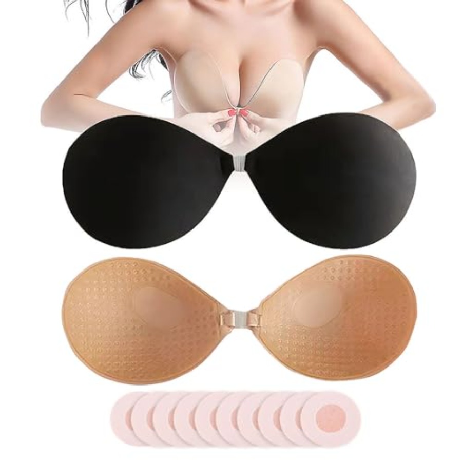 Silicone Bra Adhesive - Hasimor 2 PCS Strapless Adhesive Bra