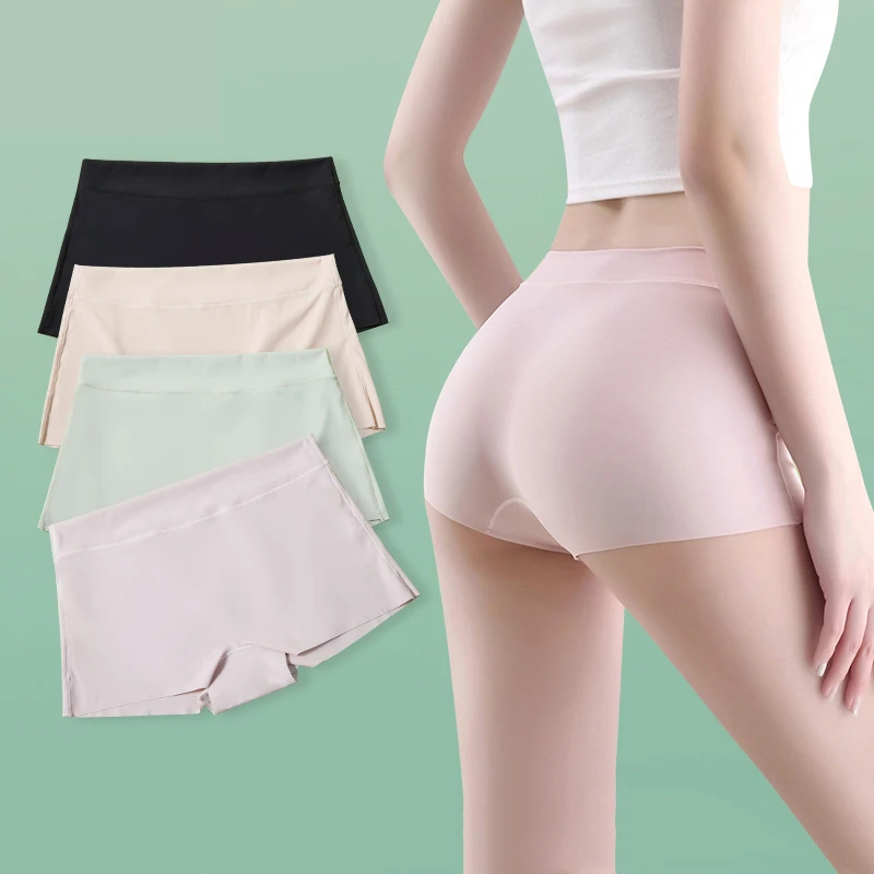 Boyshort Underwear - Seamless Safety Short Pants Women Panties