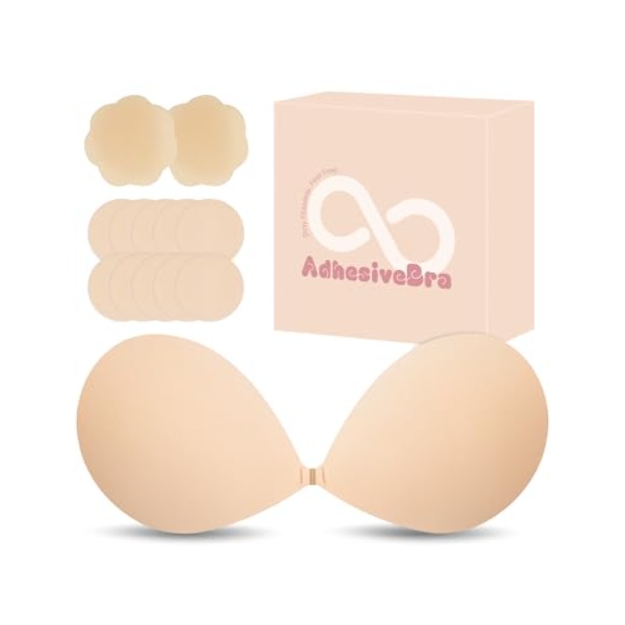 Silicone Bra Adhesive - Sticky Bra Push Up Strapless Adhesive