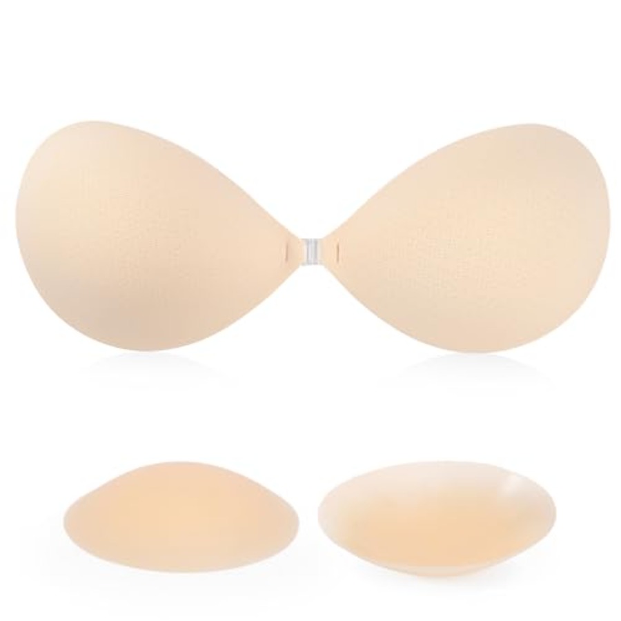 Silicone Bra Adhesive - RELIRELIA Women's Sticky Self Adhesive Invisible