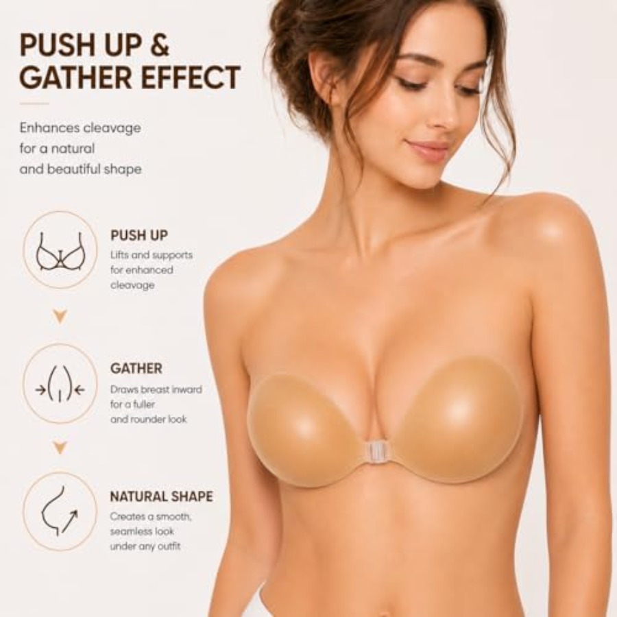 Hasimor Sticky Bra Ultra Thin  - Strapless Bra Backless ulasan dan harga