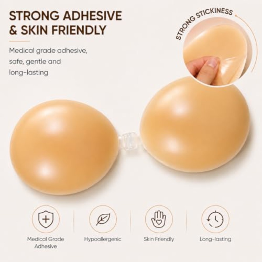 Hasimor Sticky Bra Ultra Thin  - Strapless Bra Backless ulasan dan harga