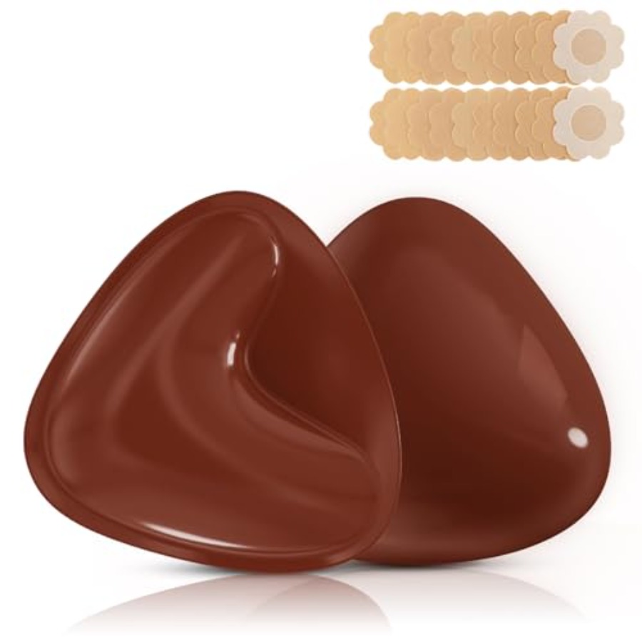 Double Sided Sticky Bra Insert - Silicone Bra Adhesive ulasan dan harga