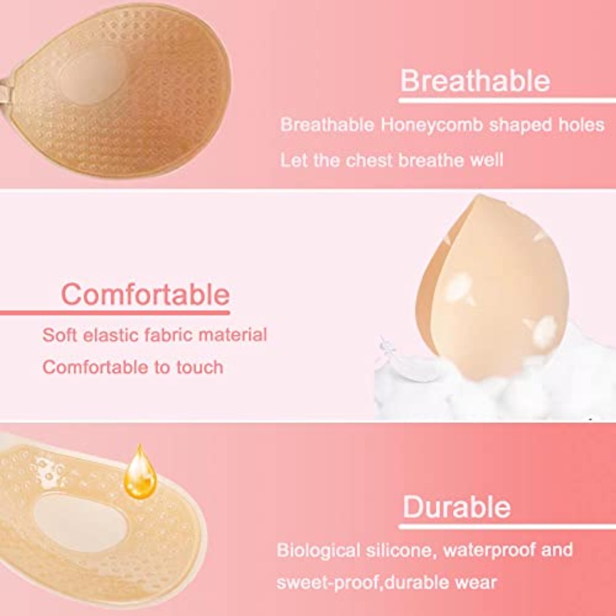 Hasimor 2 PCS Strapless Adhesi - Silicone Bra Adhesive ulasan dan harga