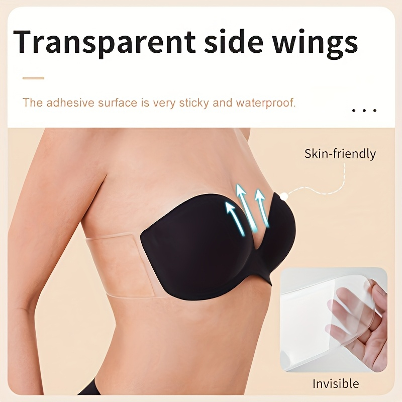 Strapless Seamless Invisible S - Silicone Bra Adhesive ulasan dan harga