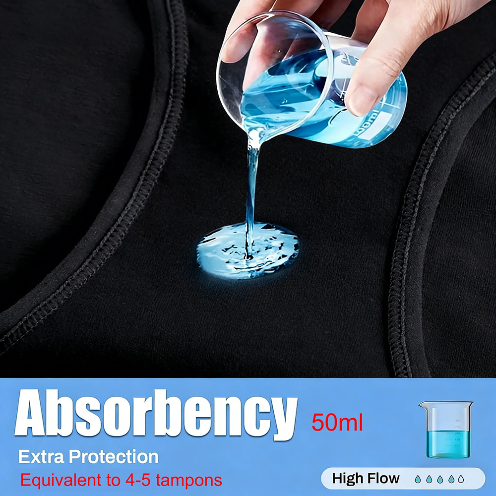 Absorbent Period Panties Leakp - Period Panty Absorbent ulasan dan harga
