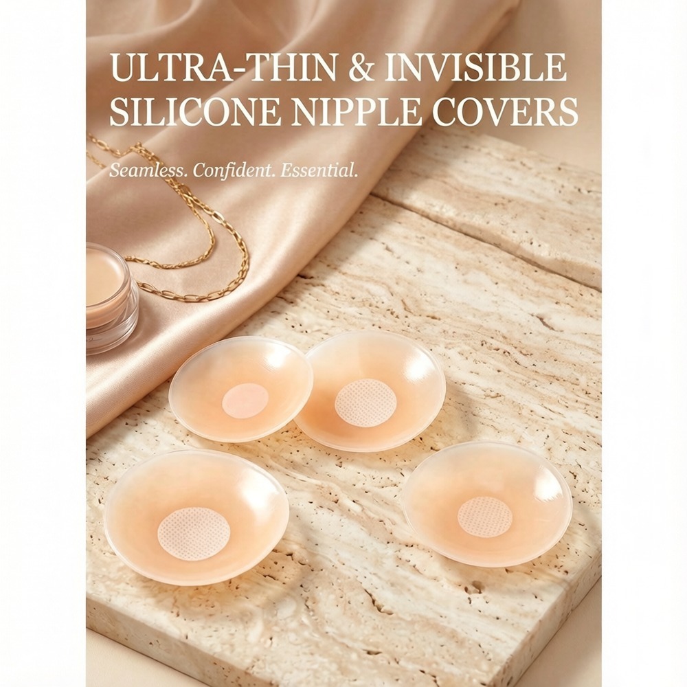 6 Pairs Individually Packed Nu - Nipple Cover Pasties ulasan dan harga
