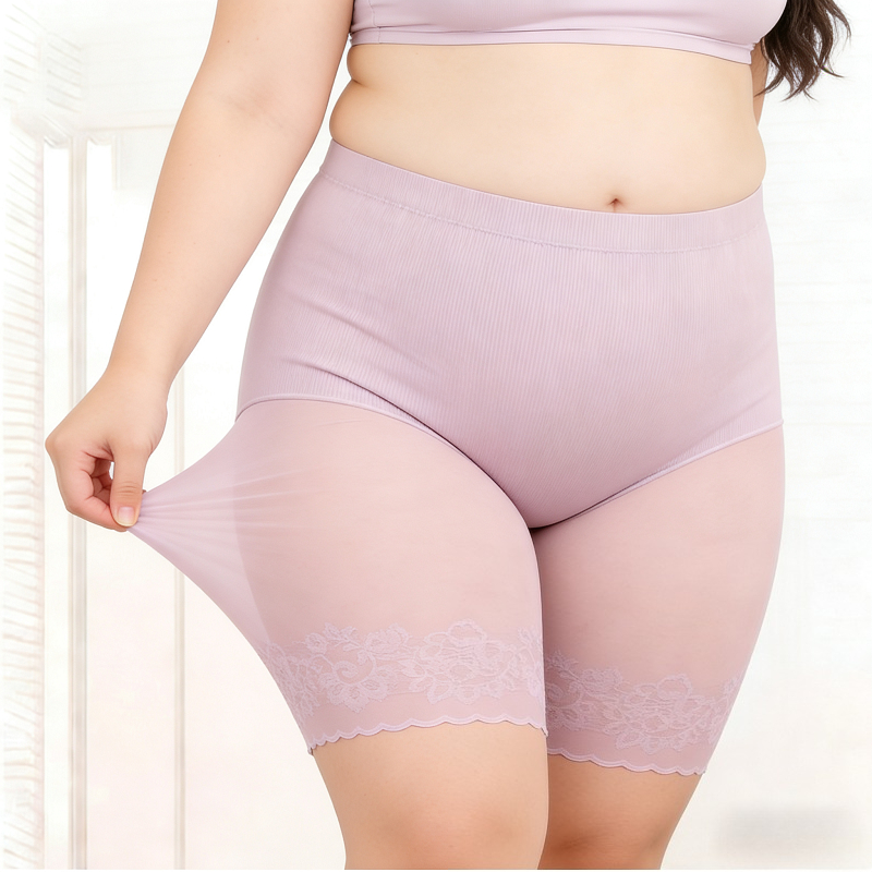 1Pc Thin Plus Size Safety Shor - Boyshort Underwear ulasan dan harga