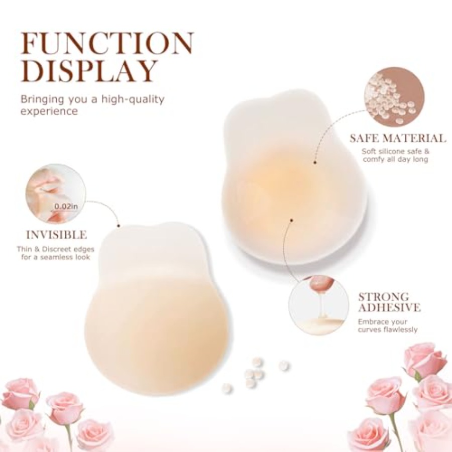 Zacca Sticky Bra for Women, Ad - Silicone Bra Adhesive ulasan dan harga