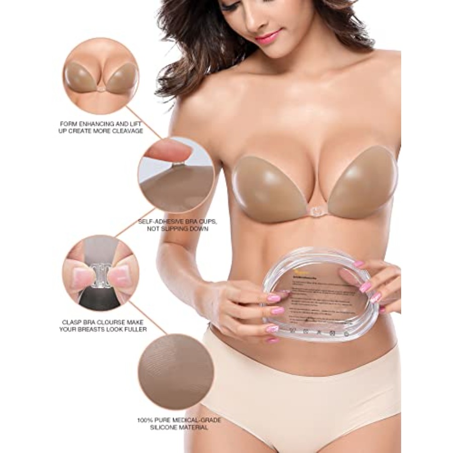 Wingslove Sticky Adhesive Bra  - Silicone Bra Adhesive ulasan dan harga