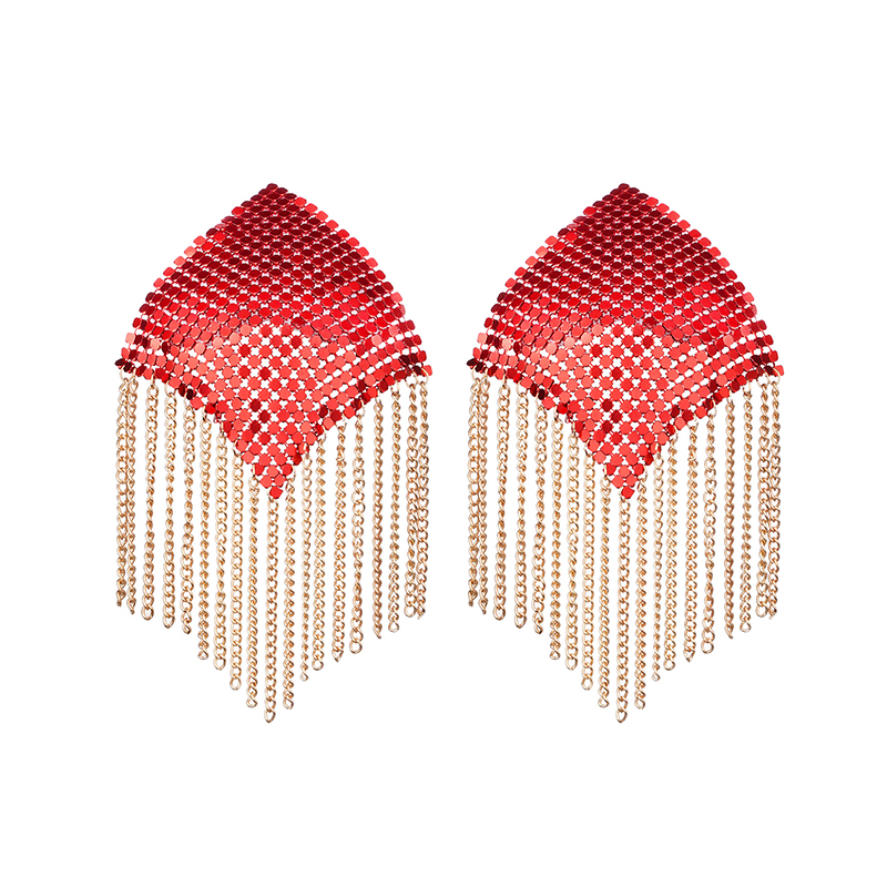 1Pair Women Tassel Chain Nippl - Nipple Cover Pasties ulasan dan harga