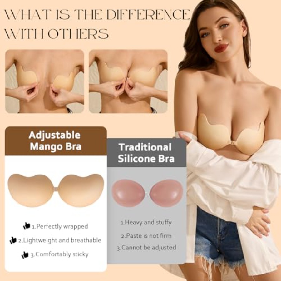 EIDOS Strapless Backless Stick - Silicone Bra Adhesive ulasan dan harga
